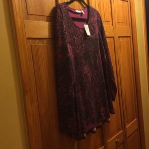 A pretty purple blouse with a lining - never worn